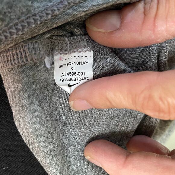 Nike Dri-Fit Tank Bundle XL (2) Grey & Purple Blue Racerback - Picture 8 of 16